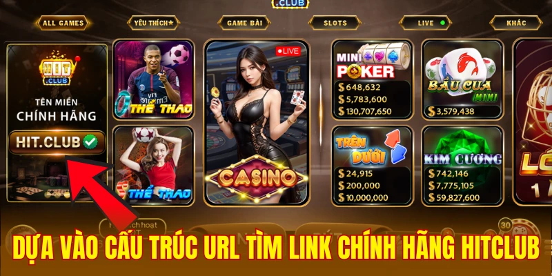 Dựa vào cấu trúc URL nhận diện link chuẩn